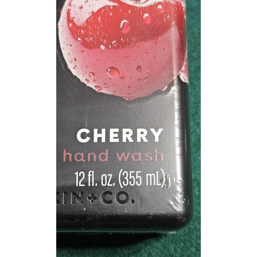 new 4 pack Slatkin & Co DWELL 212 Cherry Body Hand Wash Lotion Fragrance